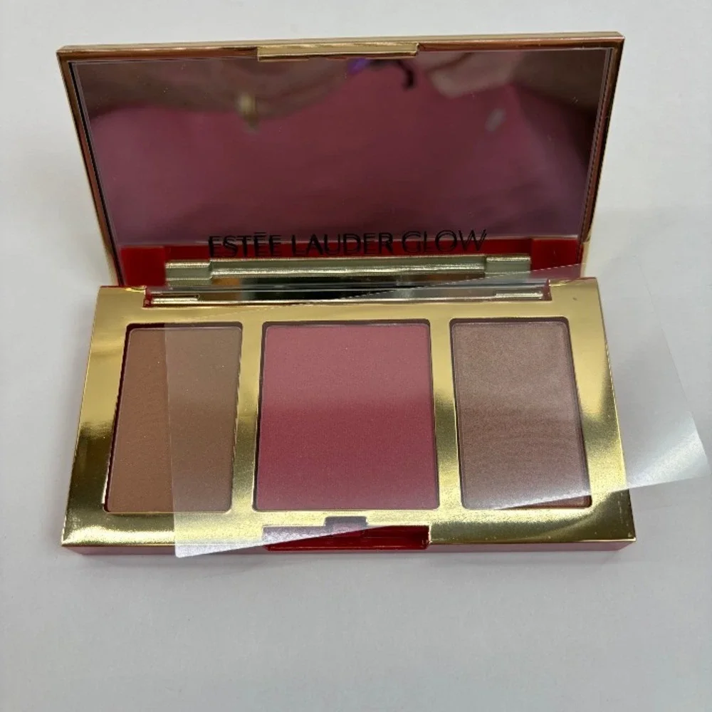 Estée Lauder Pure Color Envy Cheek Palette Glow Blush & Bronze Goddess Bronzer